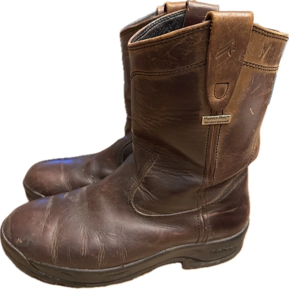 Lacrosse Men’s Wellington QC Leather Boots Size 10.5